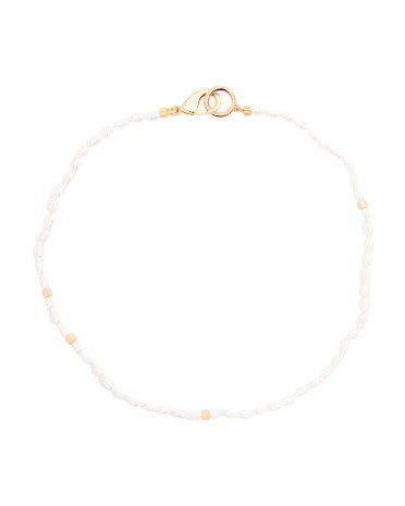 Pearl Carabiner Necklace | TJ Maxx