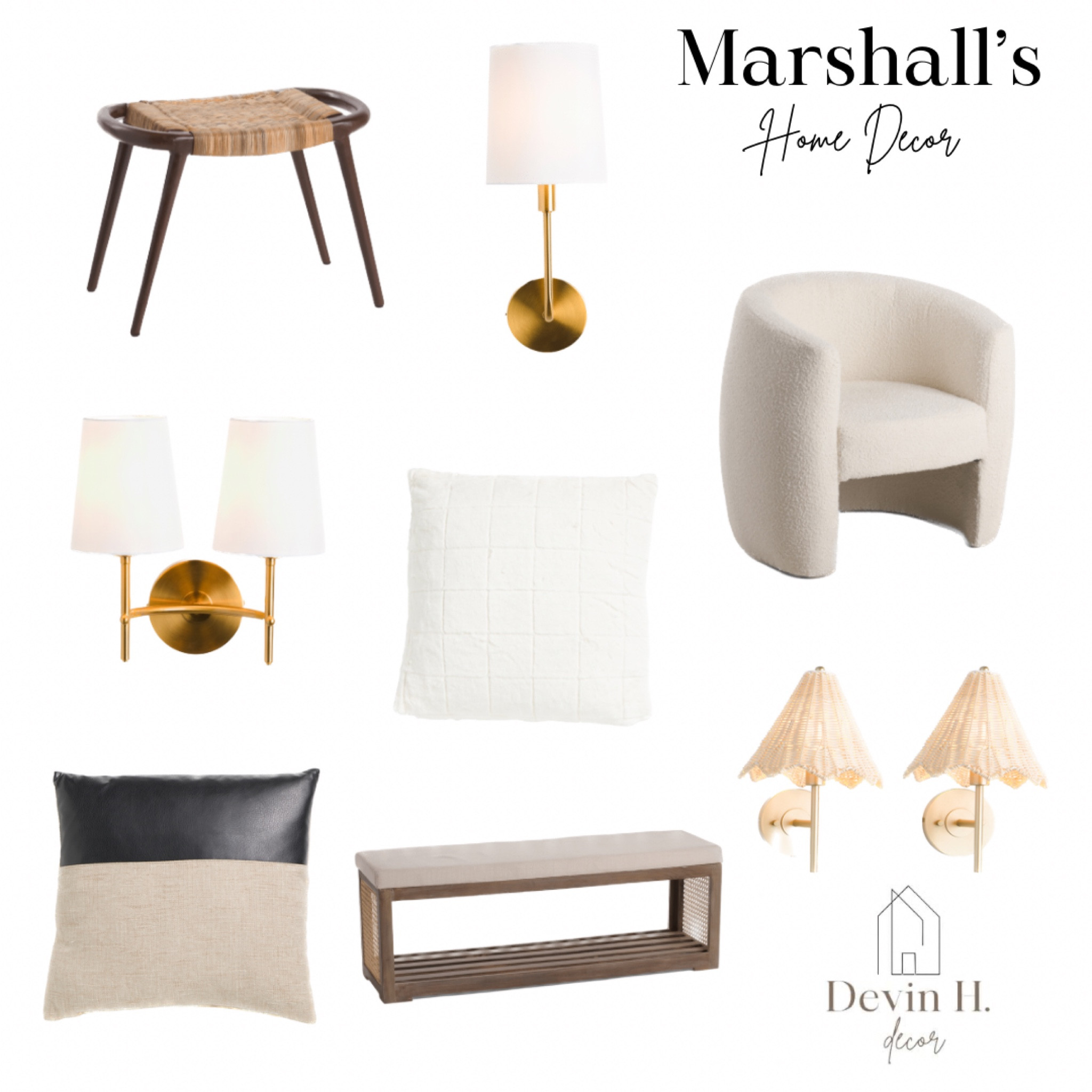 Marshall’s home decor

Follow @devinhdecor on TikTok and Instagram for daily tips, finds and inspiration.

Home decor, affordable home decor, Marshall’s home decor, neutral home decor, pottery barn, crate and barrel, west elm, tj maxx, HomeGoods, cb2, Wayfair, Overstock, #neutralhomedecor #affordablehomedecor #marshalls #homegoods #potterybarn #modernhomedecor #homeinspo

#LTKhome