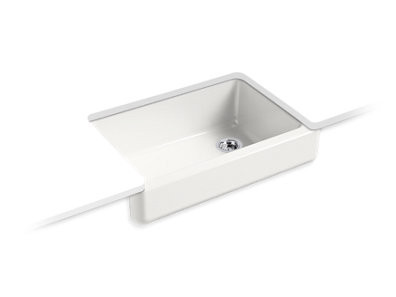 Whitehaven® 32-1/2" undermount single-bowl farmhouse kitchen sink | Kohler