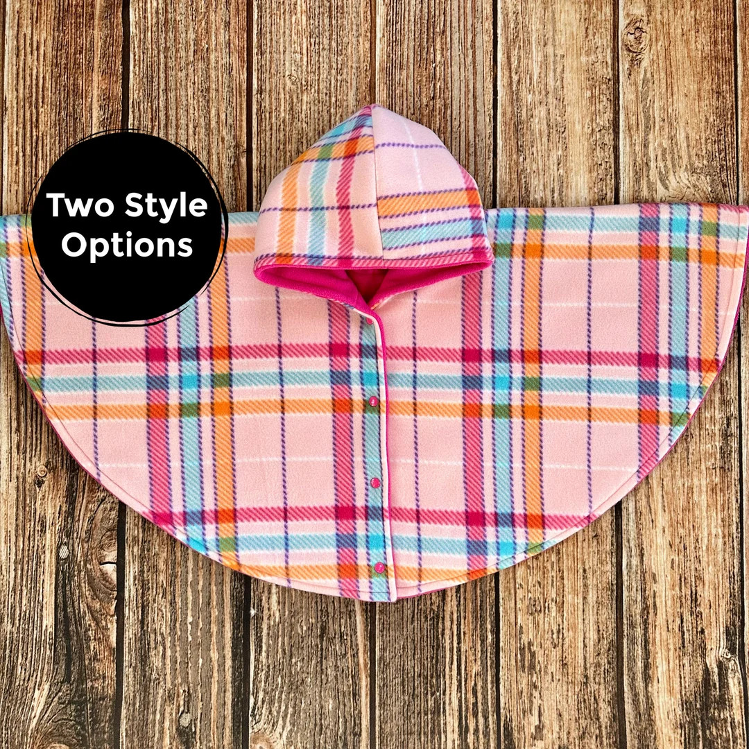 Car Seat Poncho Girl Fleece Car Seat Poncho Toddler Hooded - Etsy | Etsy (US)