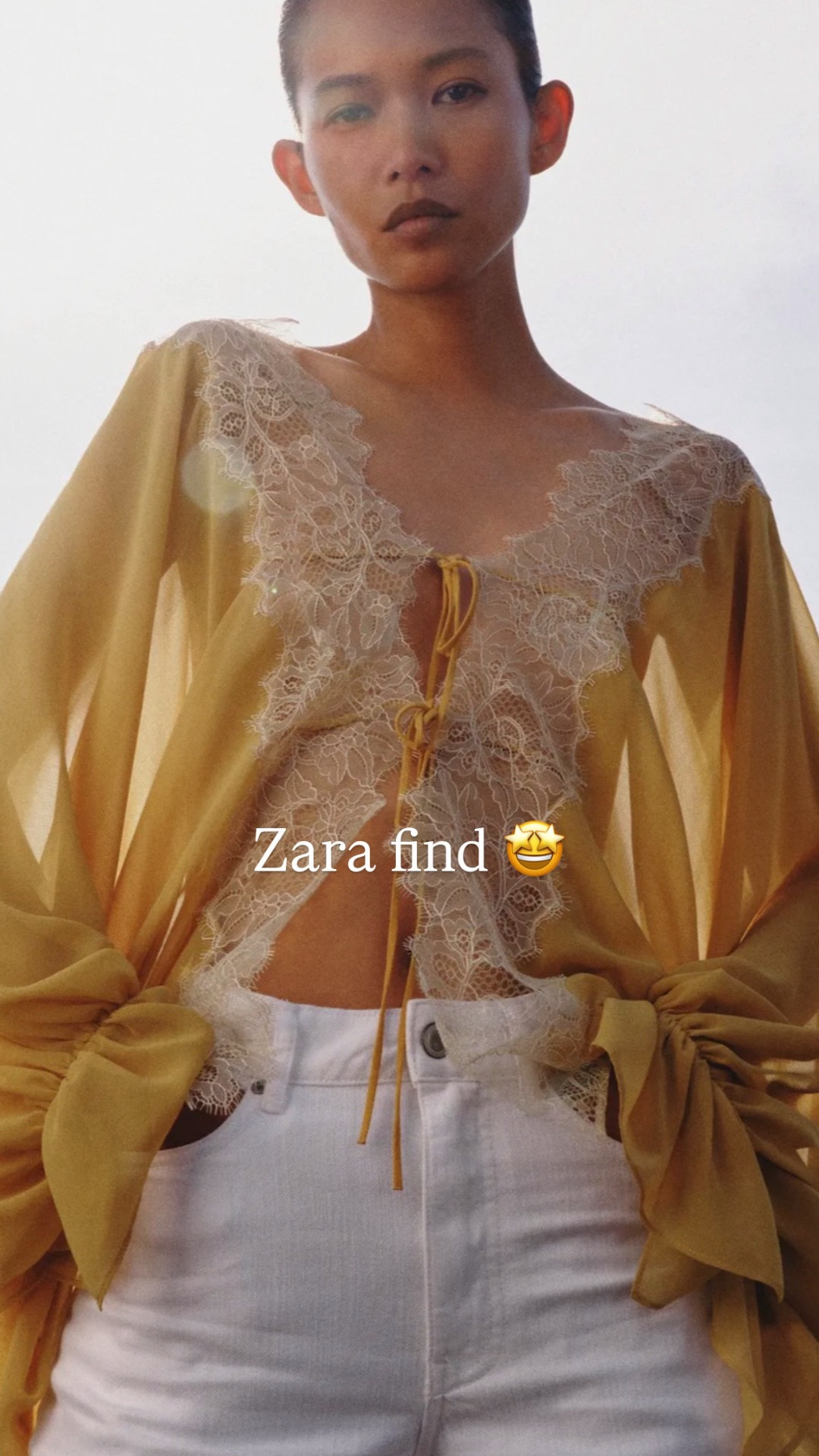This lace top from
Zara is stunning!

#LTKSeasonal #LTKPetite #LTKootd
