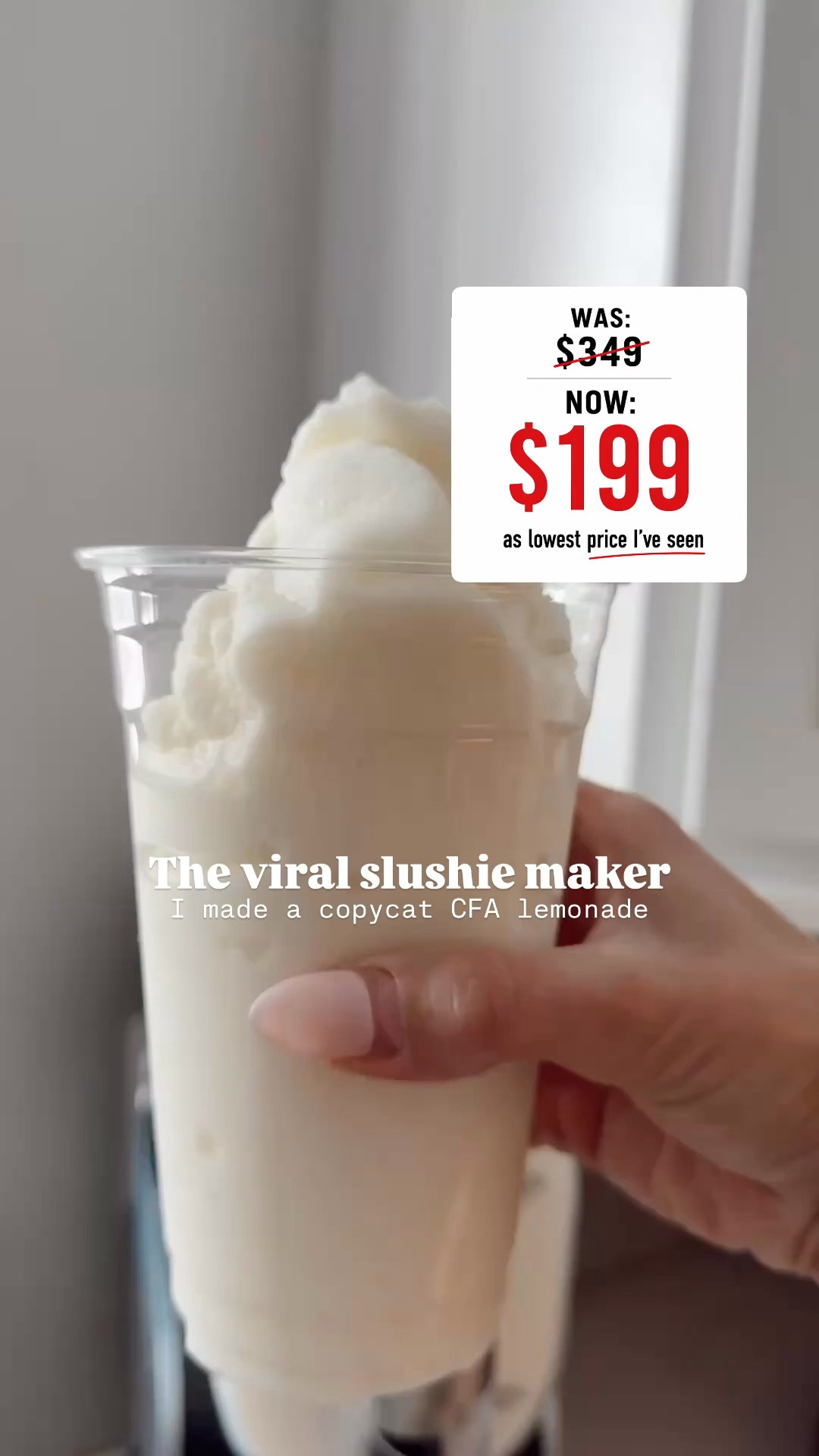 This machine creates any drink into a slushie in 15-60 minutes! A summer must have! Would be perfect for hosting too!

#LTKdayinmylife #LTKfoodie #LTKSaleAlert