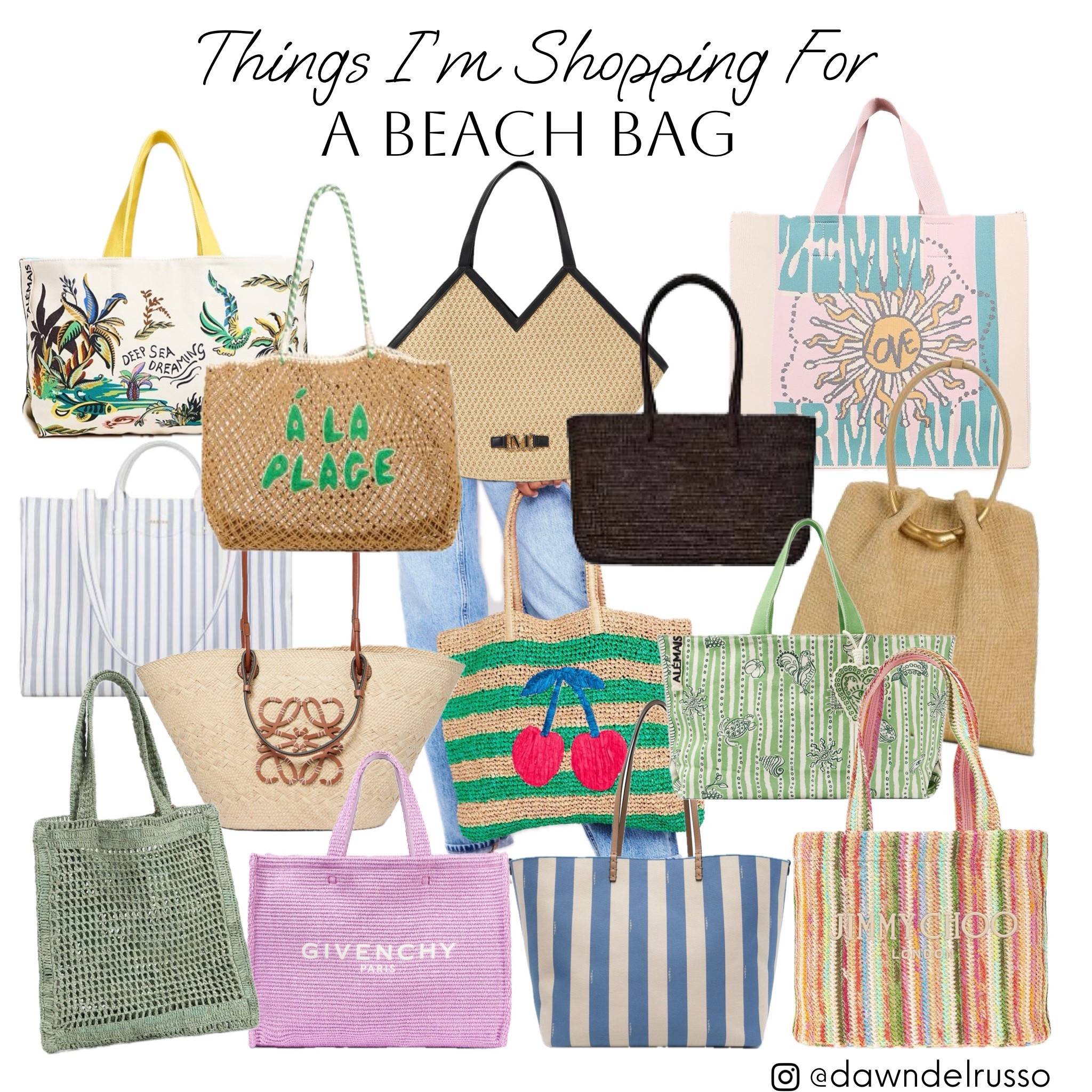 I’m shopping for a new beach bag 