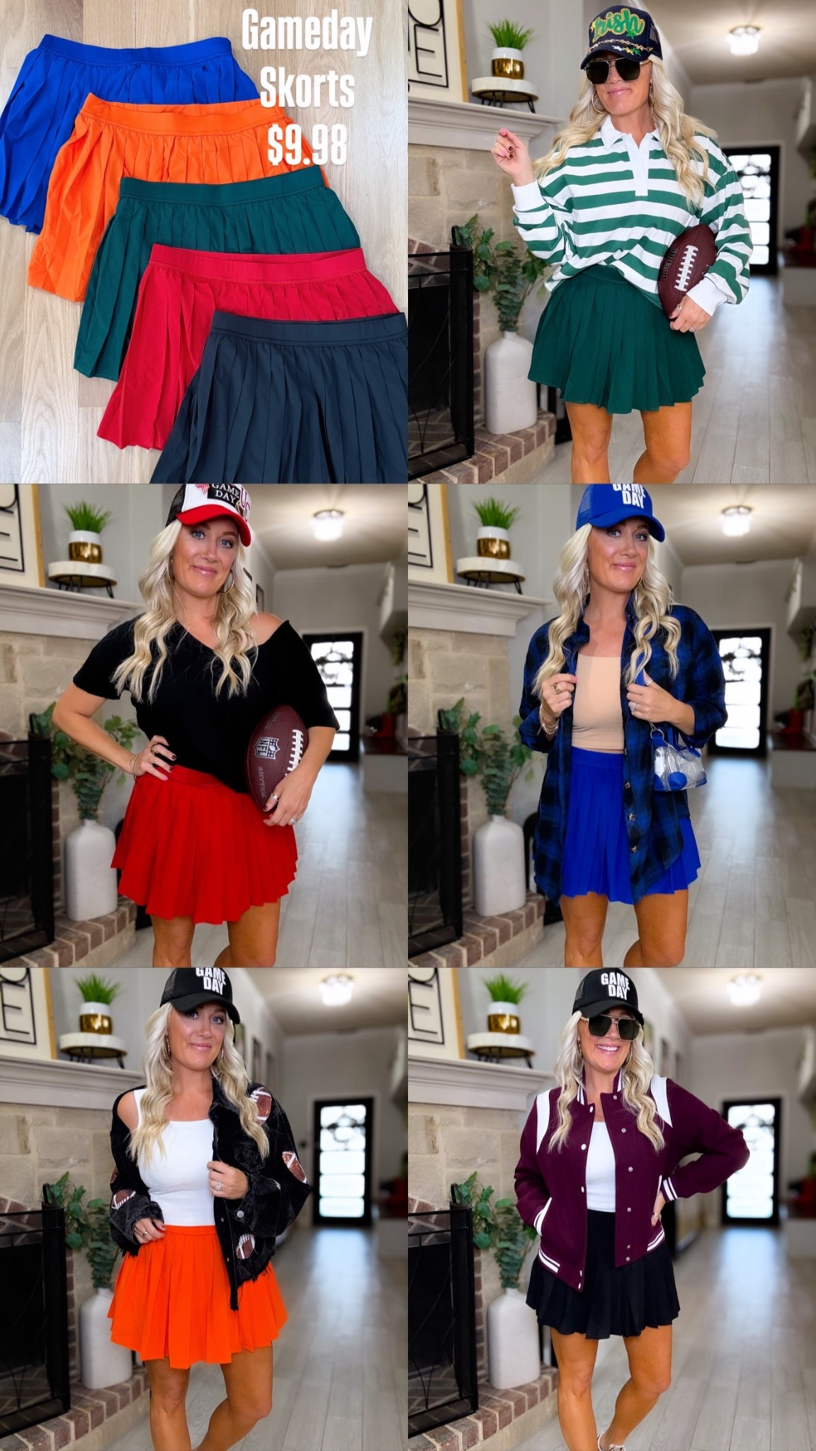 Walmart Gameday skorts $9.98

#LTKFindsUnder50 #LTKSeasonal #LTKStyleTip