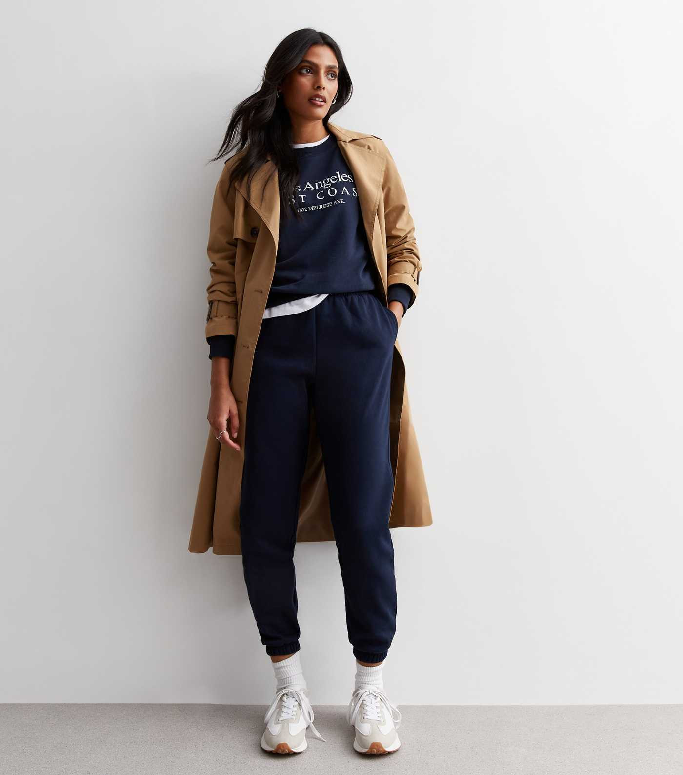 Navy Cuffed Joggers
						
						Add to Saved Items
						Remove from Saved Items | New Look (UK)