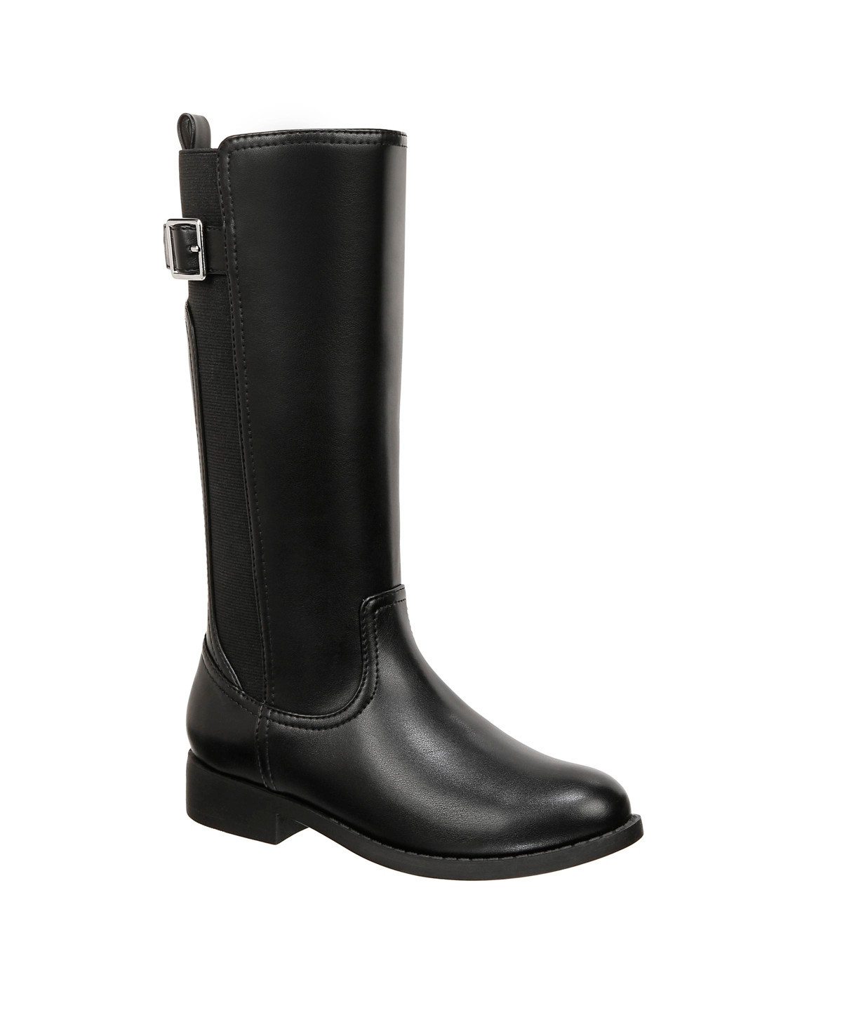 I.n.c. International Concepts Big Girls Mckenzie Tall Riding Almond Toe Boots - Black | Macy's