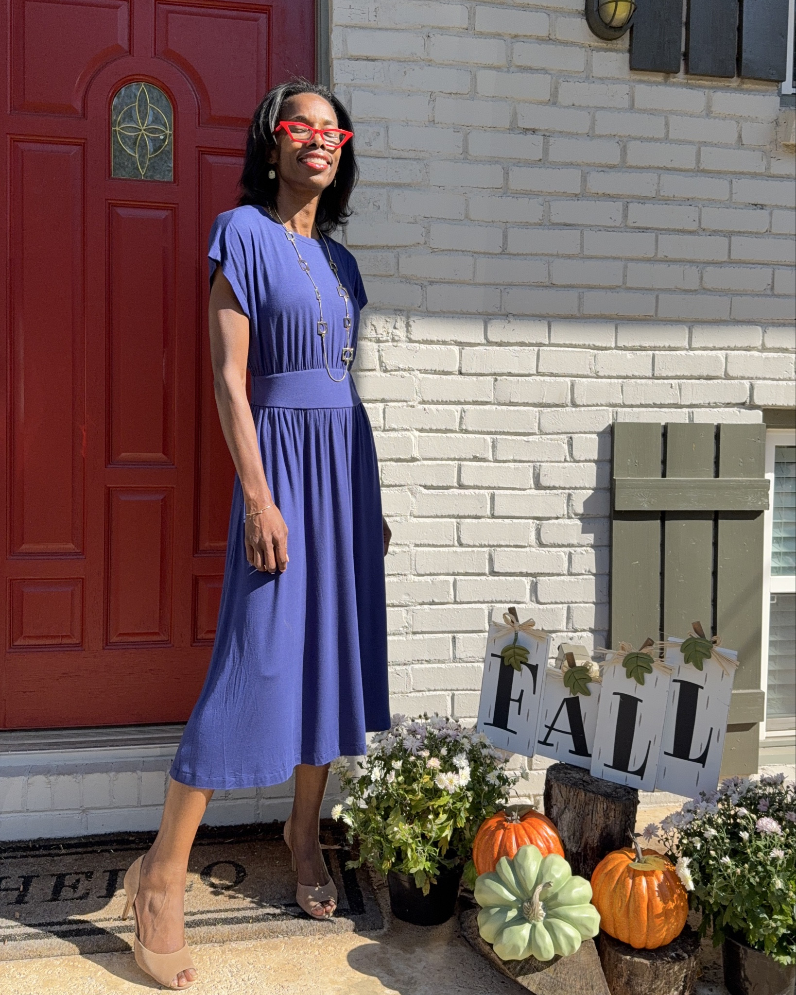 I’m in love with this Soma Intimates purple dress for a sunny fall day when you want to be dressy but comfortable. This is it!

#LTKGiftGuide #LTKCyberWeek #LTKOver40