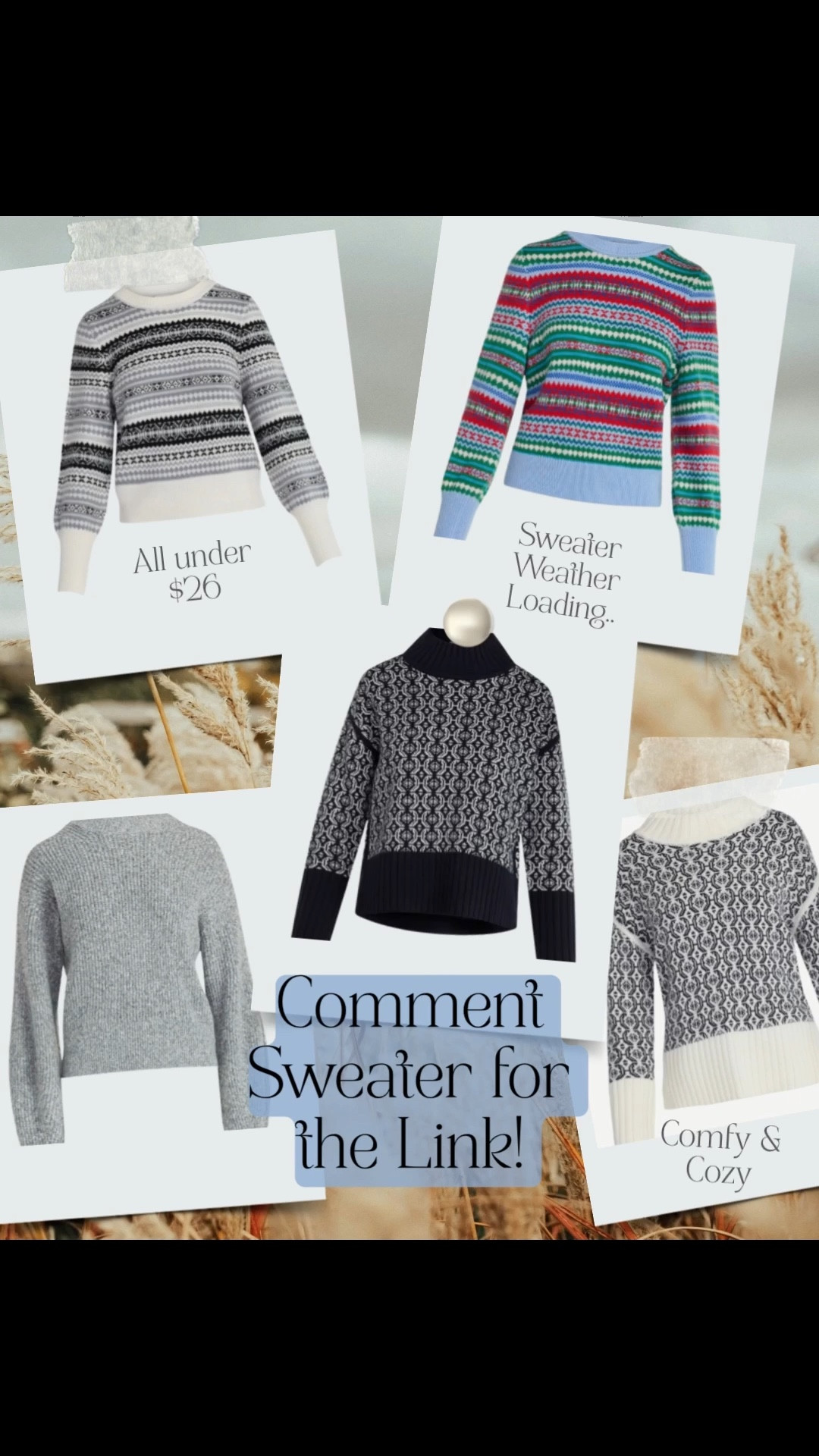 🎉🎉🎉Under $26! 

Refresh your sweater stash with these soft and cozy sweaters ✨ 

As always, these will go fast so grab your size now! 



#LTKOver40 #LTKHoliday #LTKFindsUnder50