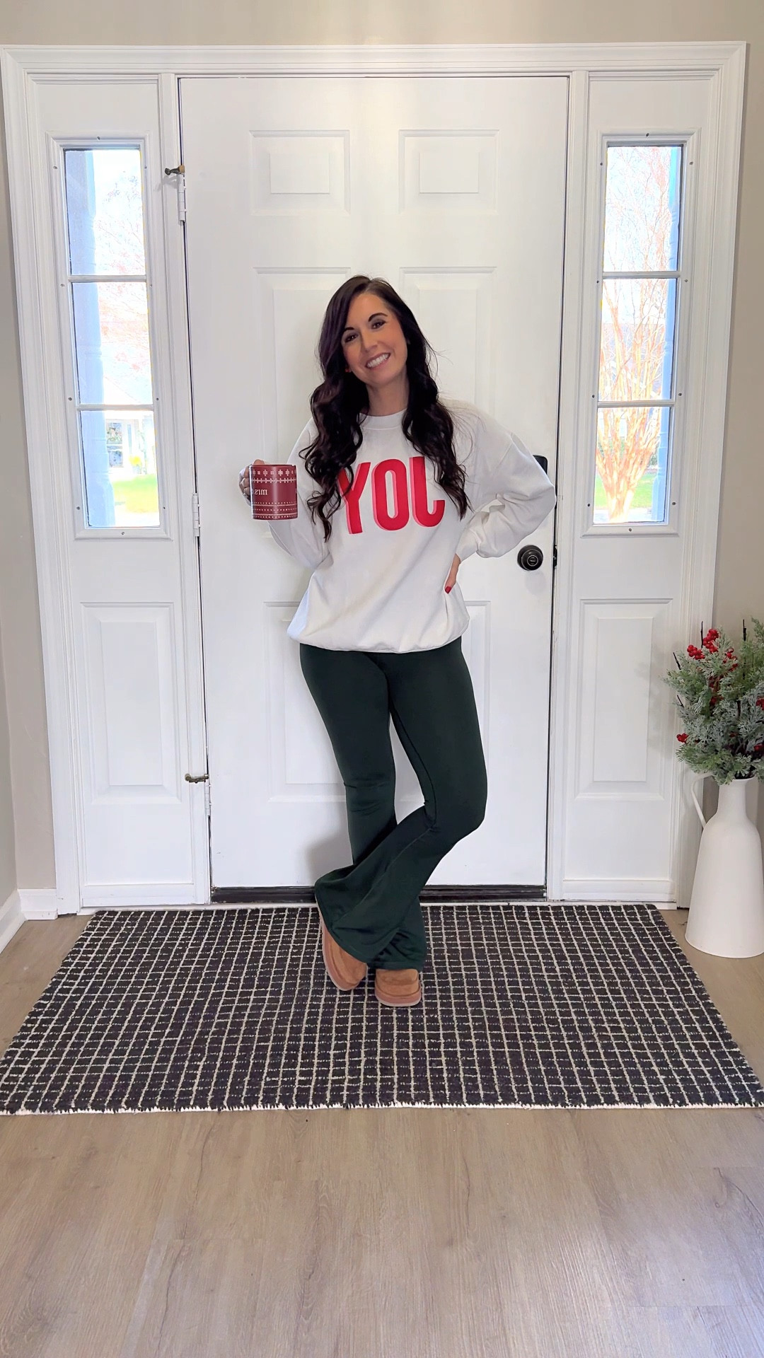 Saturday cozy fit
Pants: small
Sweatshirt: xs
Shoes: tts 7

#LTKFindsUnder50 #LTKSeasonal #LTKHoliday