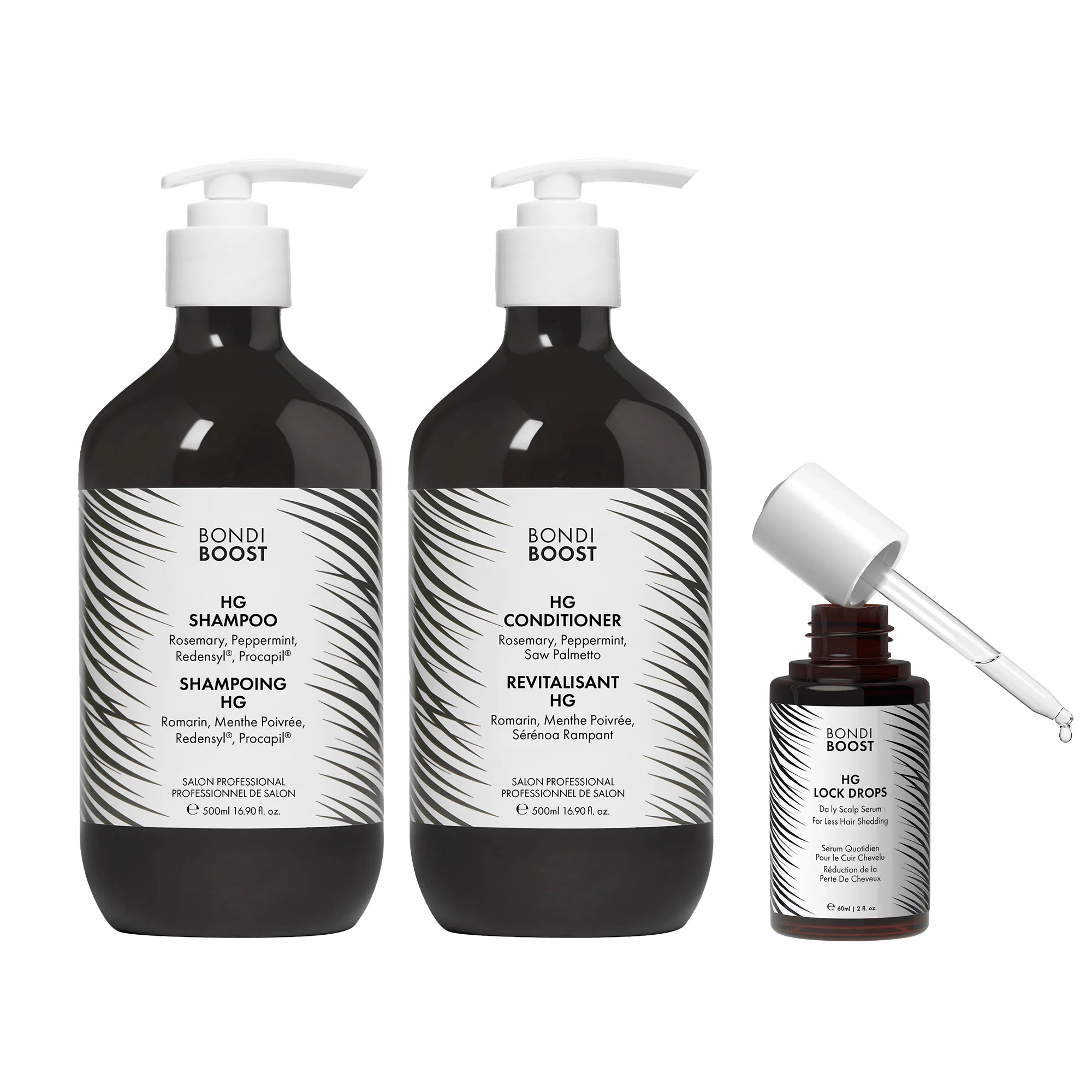 Anti-Thinning Bestseller Bundle 500ml | Hair Growth Set | BondiBoost | Bondi Boost