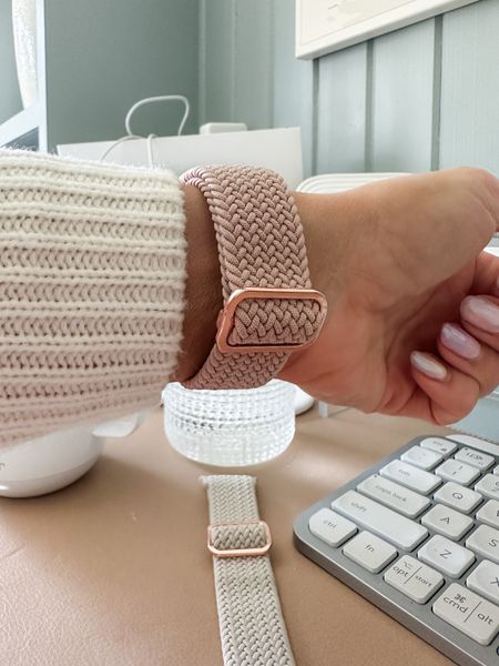 Cute elastic braided watch bands on Amazon! 50% off with coupon! 

#LTKunder50 #LTKFind #LTKxPrimeDay