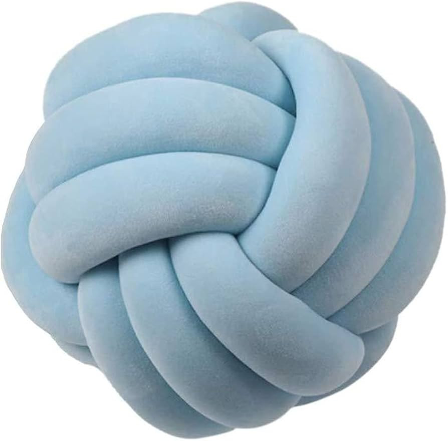 Knot Pillow Ball Round Cushion Pillows, Children Room Decoration Plush Toys Calming Stress Relief... | Amazon (US)