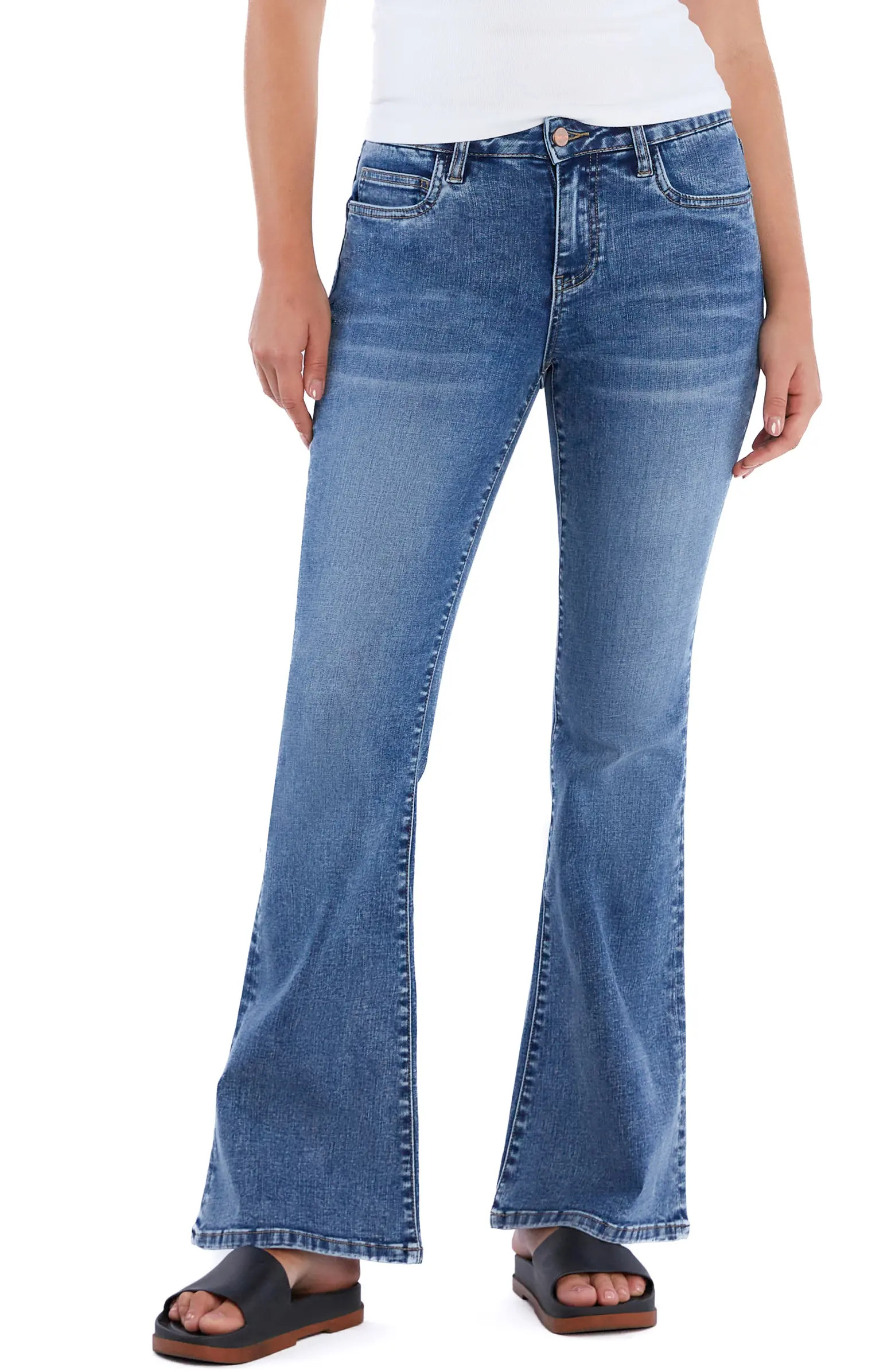 Mid Rise Flare Jeans | Nordstrom