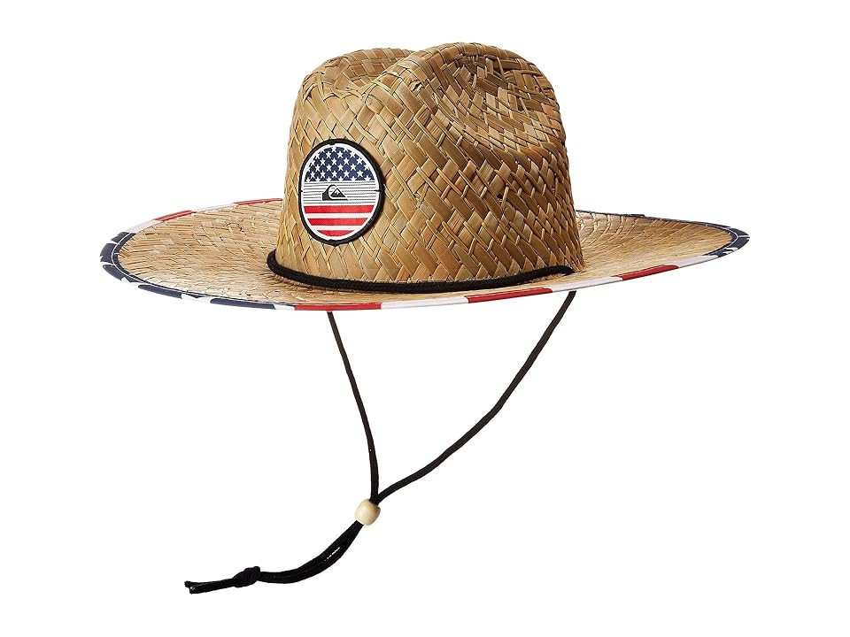 Quiksilver Pierside Straw Hat Safari Hats Bright Cobalt: S-M | Zappos.com