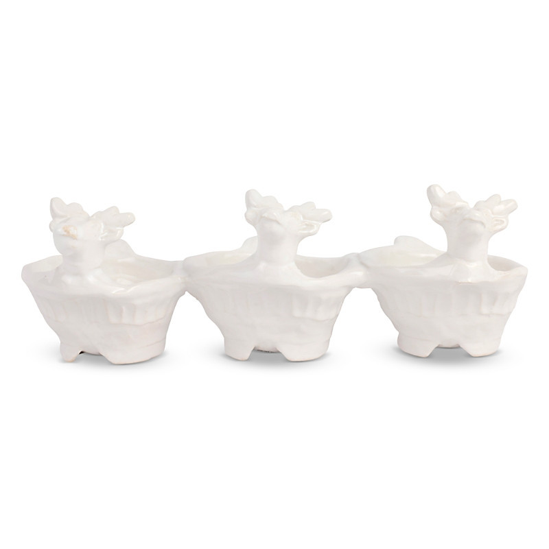 Vietri Pietra Natale Figural Deer 3 Part Server | Bloomingdale's (US)