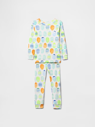 Baby &amp; Toddler Organic Brushed Cotton PJ Set | Gap (US)