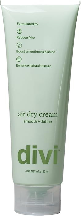 Divi Air Dry Styling Cream for Natural Hair Texture, Smooths Frizz & Defines Curls | Amazon (US)
