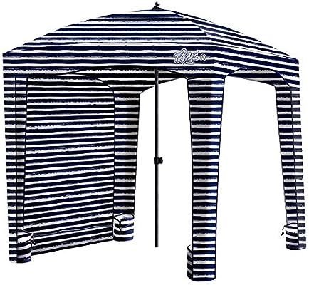 Qipi Beach Cabana - Easy to Set Up Canopy, Waterproof, Portable 6' x 6' Beach Shelter, Included S... | Amazon (US)