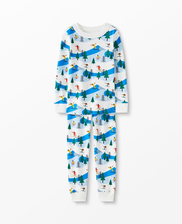 Holiday Print Long John Pajama Set | Hanna Andersson