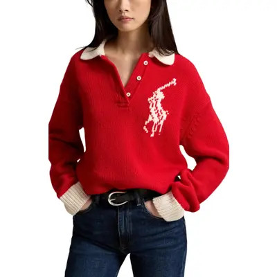 Wool Polo Sweater | Nordstrom