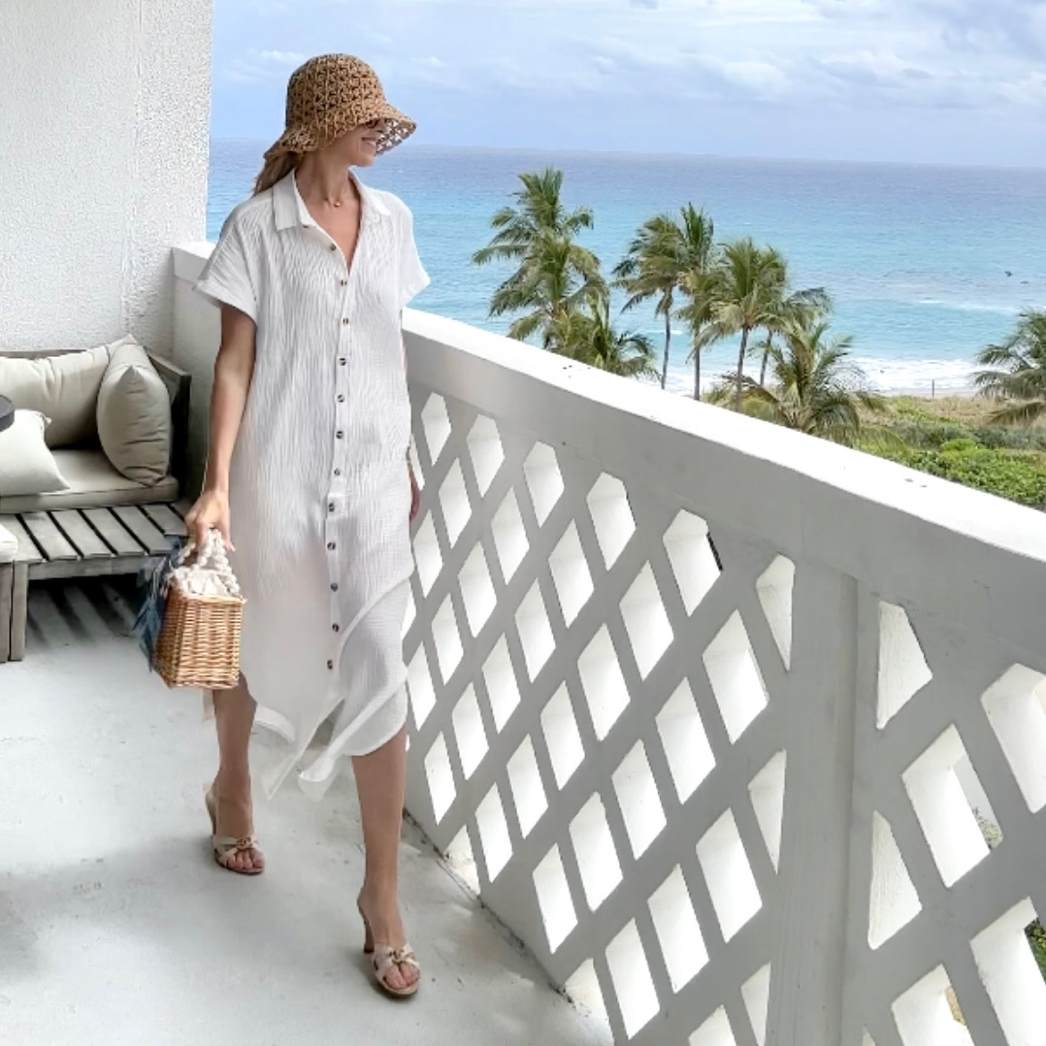 Affordable and chic swim coverup.   I ordered my usual size.

#LTKtravel #LTKswim #LTKSeasonal