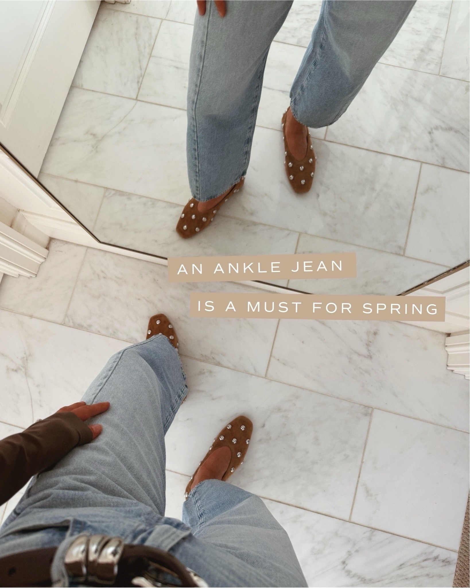 Back in stock- these mother ankle jeans 