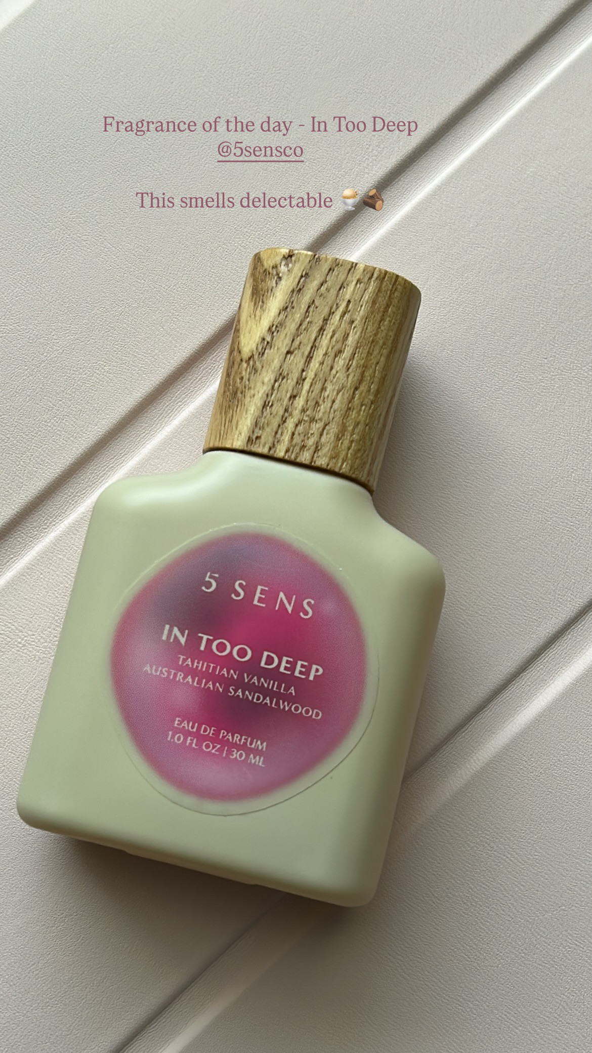 Wearing In Too Deep by 5 SENS on repeat 🍦💫 The best long-lasting vanilla perfume I’ve found — warm, sweet, and lasts all day. Tap to shop! 

 #LTKFindsUnder100 #LTKBeauty