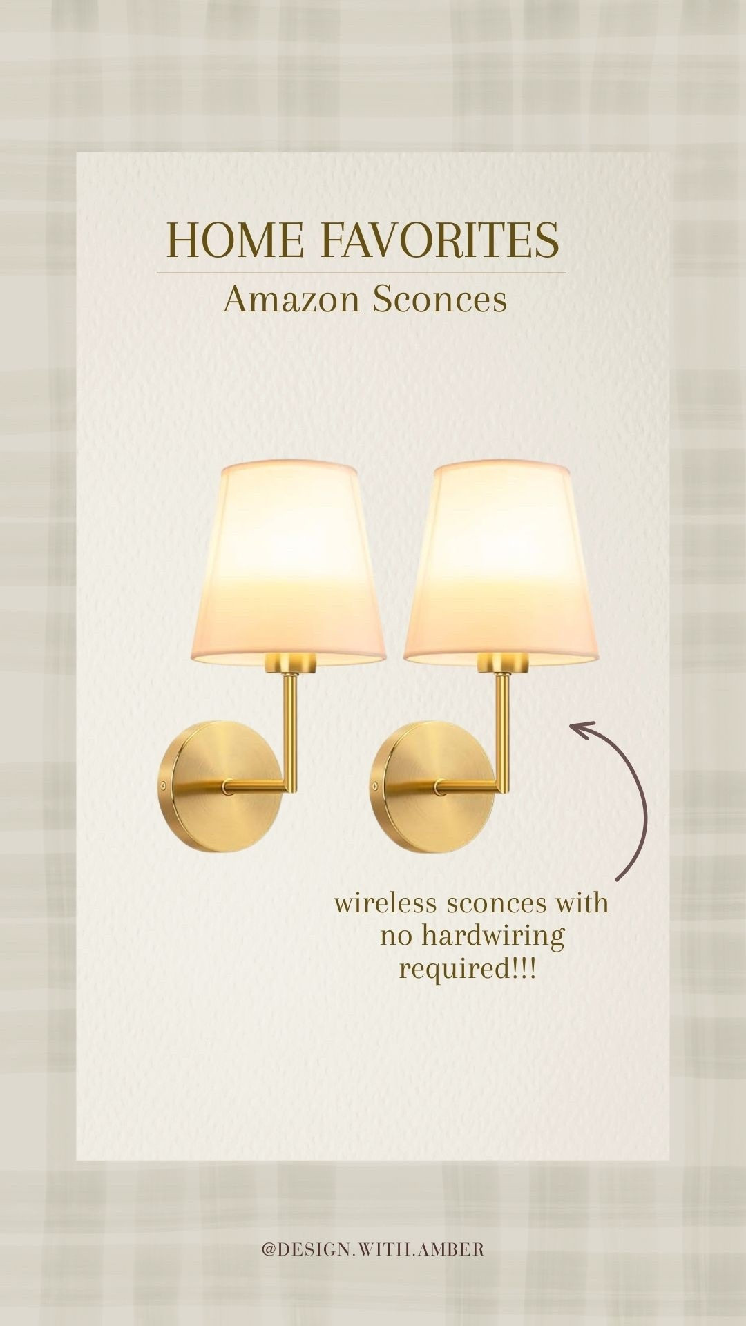 Wireless sconces from Amazon! These are a great look-for-less option to put in your home! 

#LTKU #LTKHome #LTKFindsUnder50