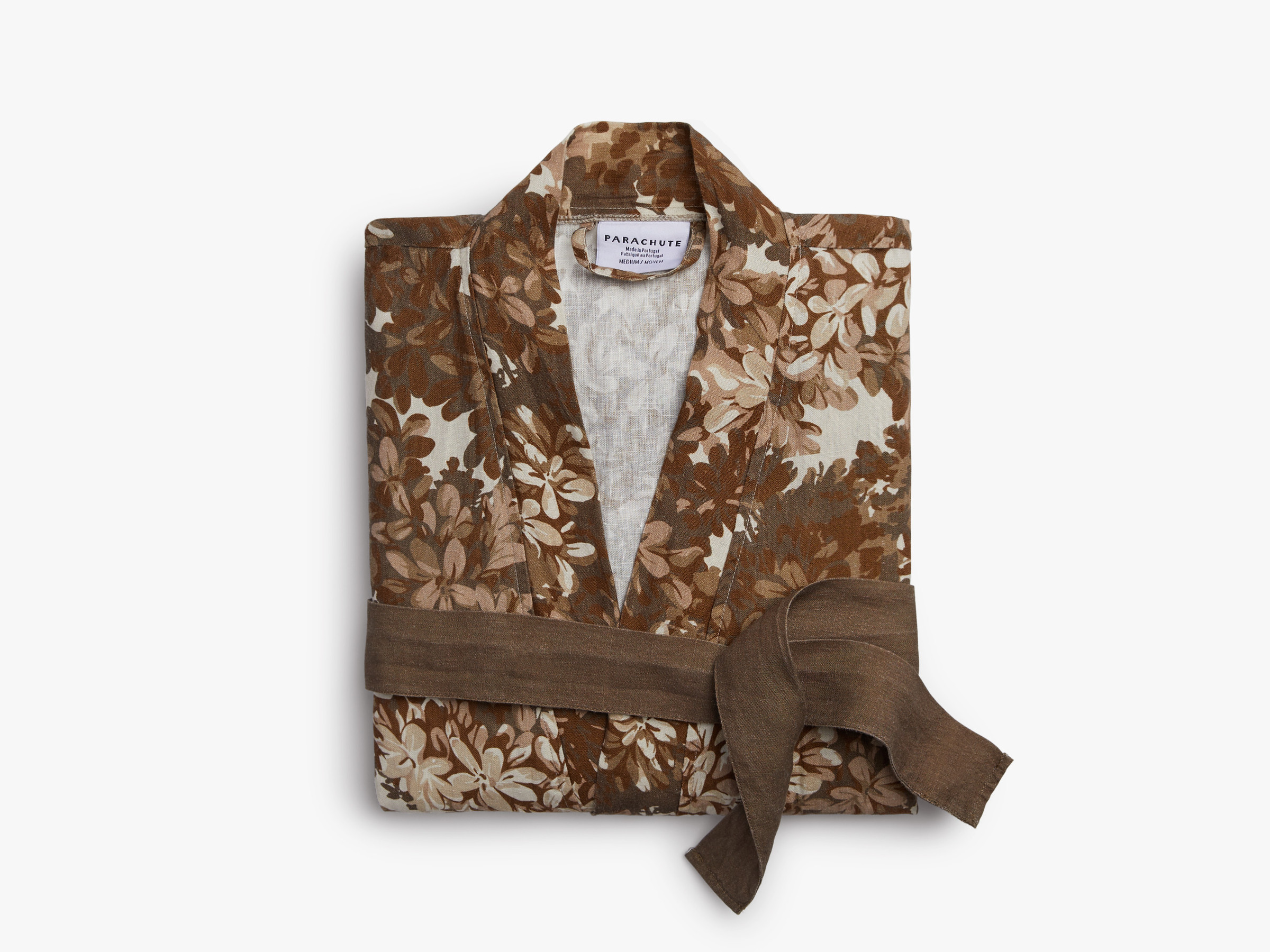 Printed Linen Robe | Parachute