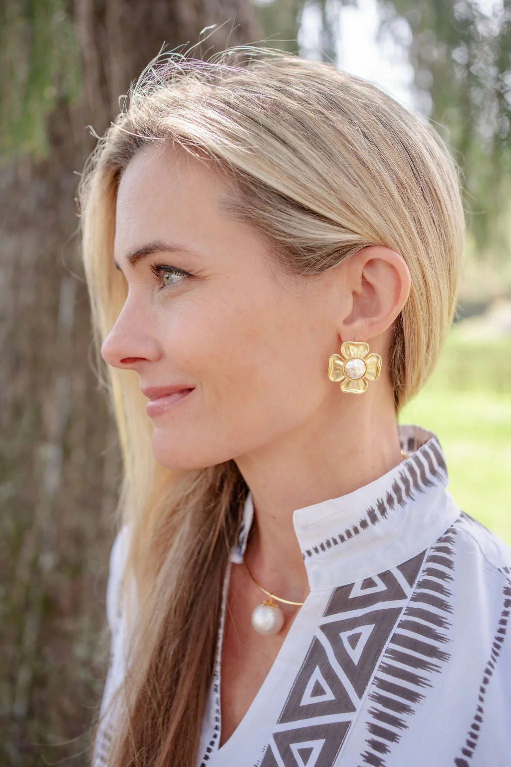 Julia Flower Stud | Lisi Lerch Inc