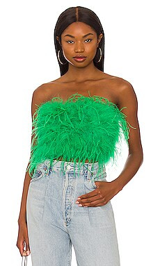 LAMARQUE x REVOLVE Zaina Top in Green from Revolve.com | Revolve Clothing (Global)