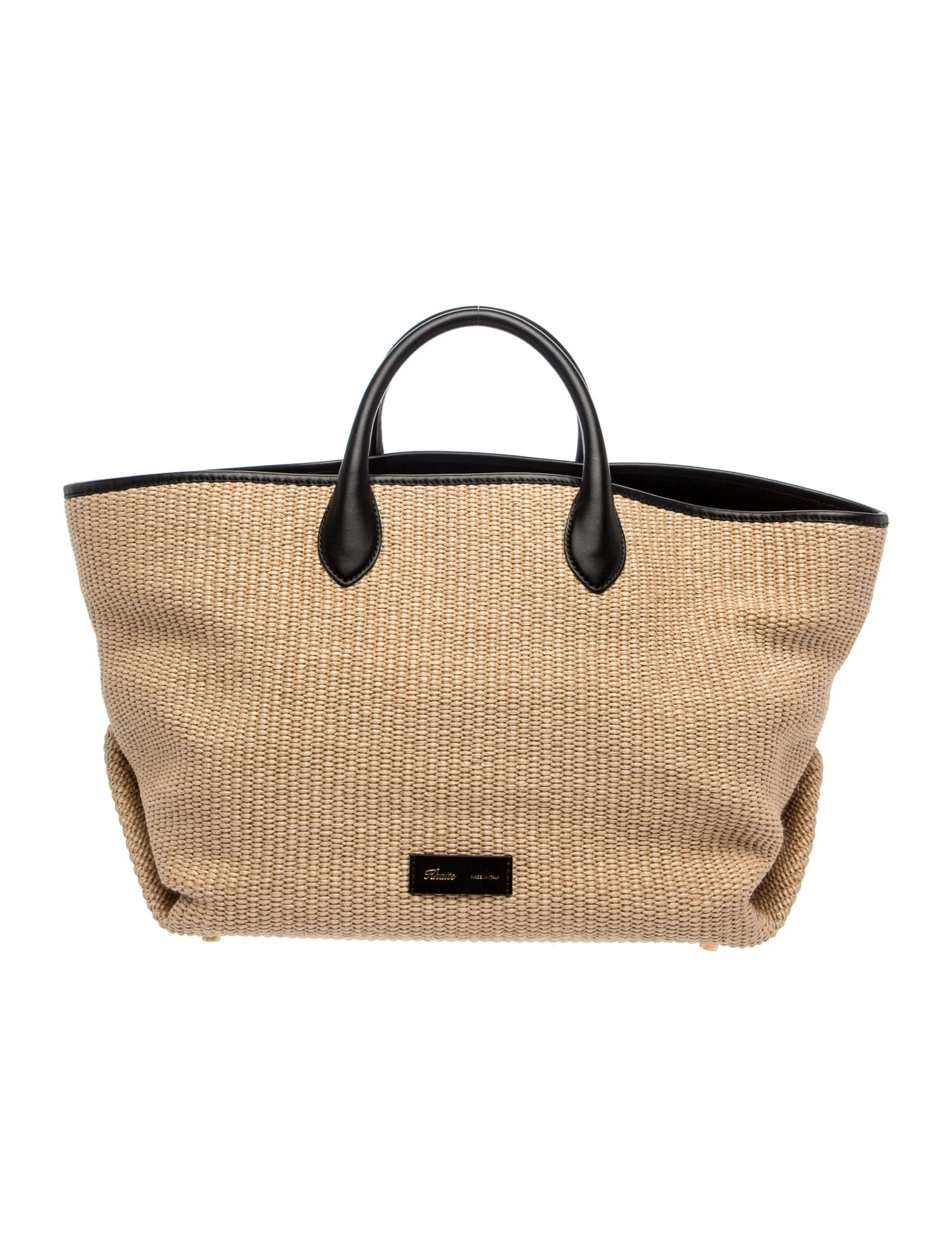 Khaite Raffia Amelia Medium - Neutrals Handle Bags, Handbags - KHAIT94689 | The RealReal | The RealReal