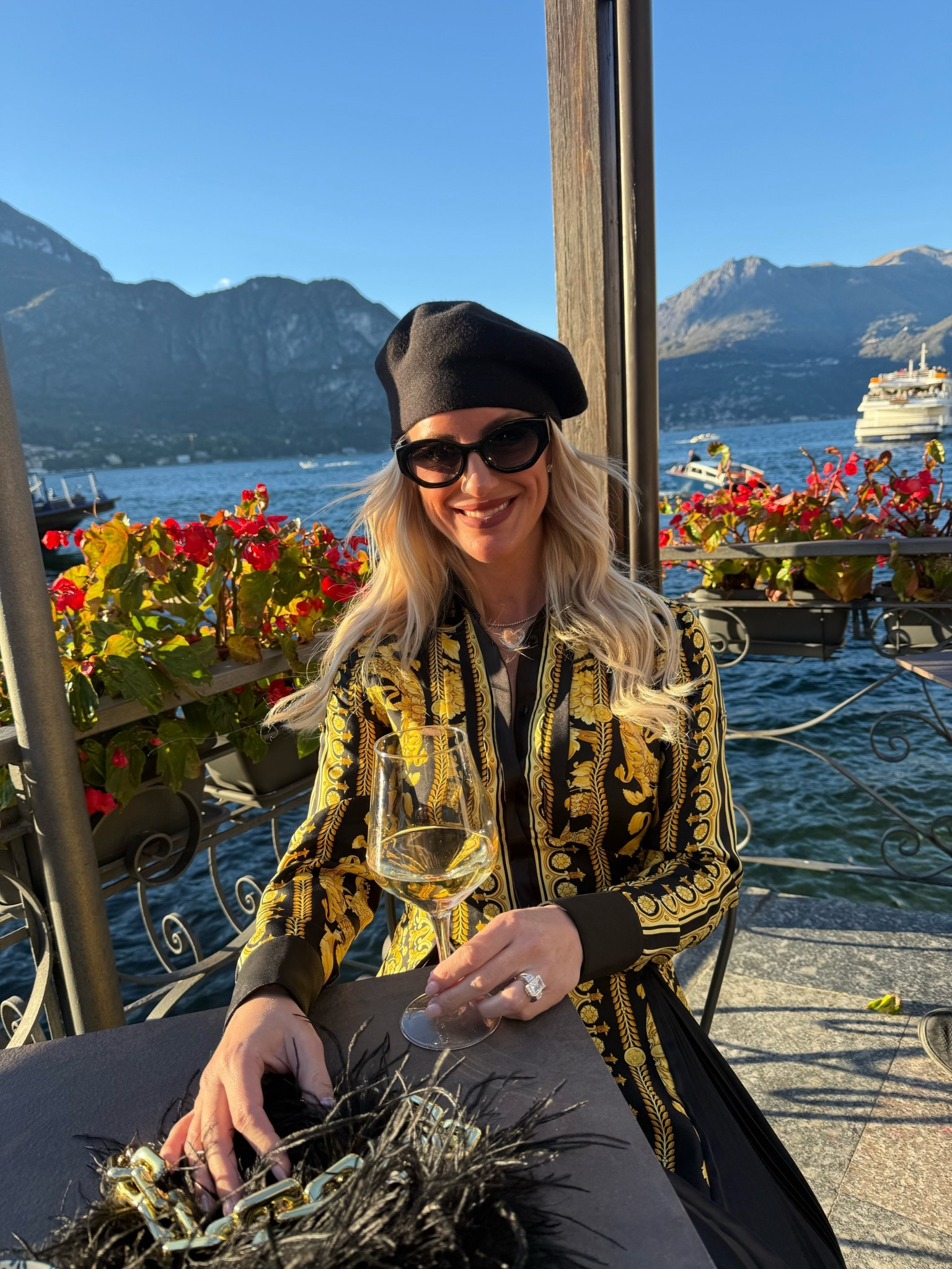 Magical Lake Como 🌙💫✨🇮🇹🦋 

Versace dress - get the look for less 💛🇮🇹

Who doesn’t love a feather handbag? 🙋🏼‍♀️💓🌙 Get the same look for less! 👜 

#LTKBeauty #LTKTravel #LTKStyleTip
