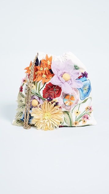 Odessa Embroidered Floral Pouch | Shopbop