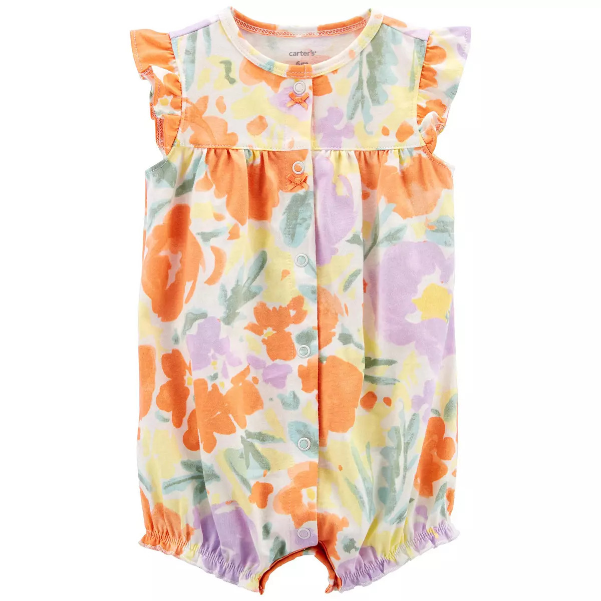 Baby Carter's Floral Snap-Up Romper | Kohl's