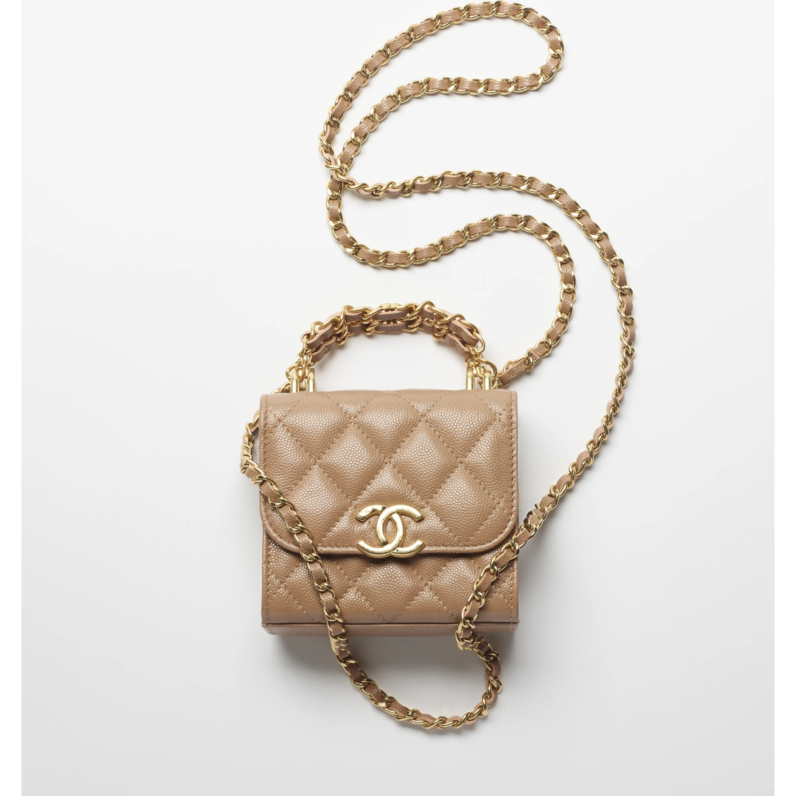 Grained Calfskin & Gold-Tone Metal | Chanel, Inc. (US)