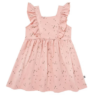 Modern Moments™ by Gerber Toddler Girls' Bow Back Dress, Rose Tulips, 4T | Target