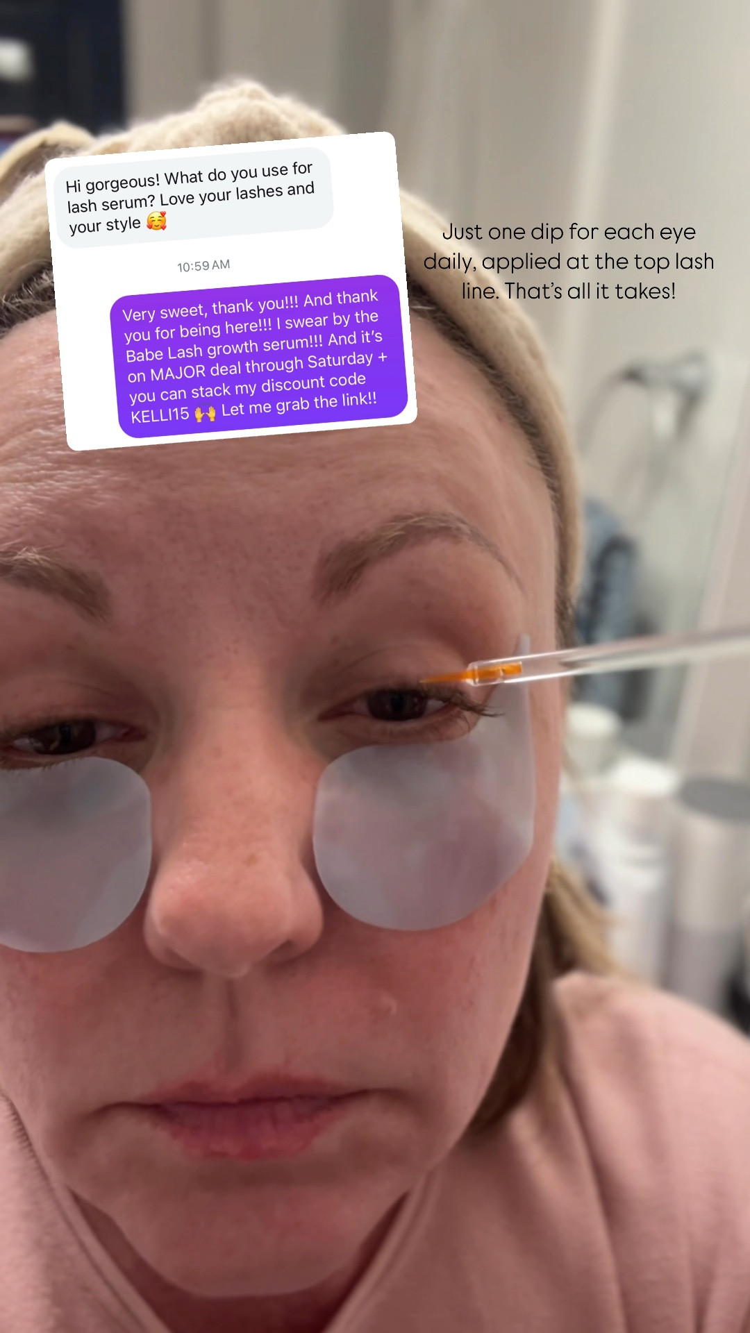 My ride or die Lash Serum!!! Use code KELLI15 for extra savings! 

#LTKFindsUnder50 #LTKBeauty #LTKSaleAlert