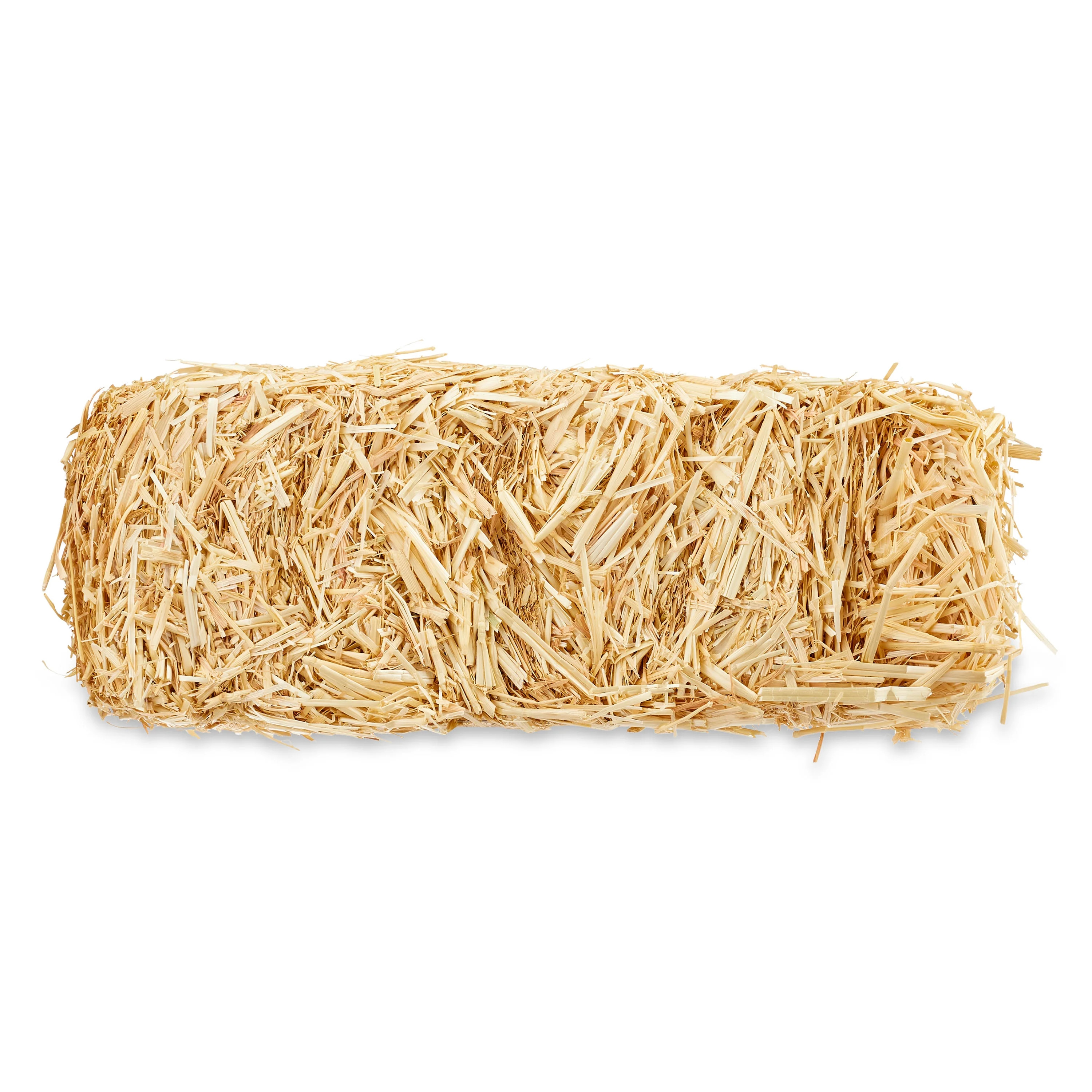 Harvest 13-inch Decorative Natural Straw Bale, Way to Celebrate | Walmart (US)