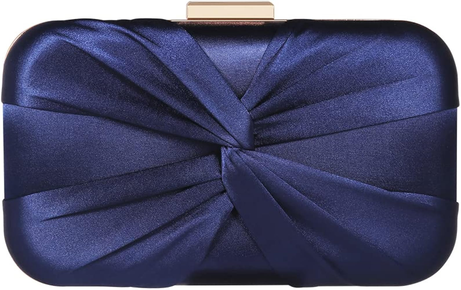Mulian LilY Pleated Satin Clutch Purse For Women Wedding Bridal Clutch Bag Prom Party Clutch | Amazon (US)