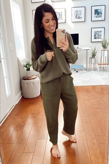 This Gap lounge set that I wear on repeat makes a great gift for her, and it’s 60% off today! It comes in several colors, and tall and petite sizing too. Click to shop this Black Friday deal before it ends. 

#LTKsalealert #LTKCyberweek #LTKSeasonal