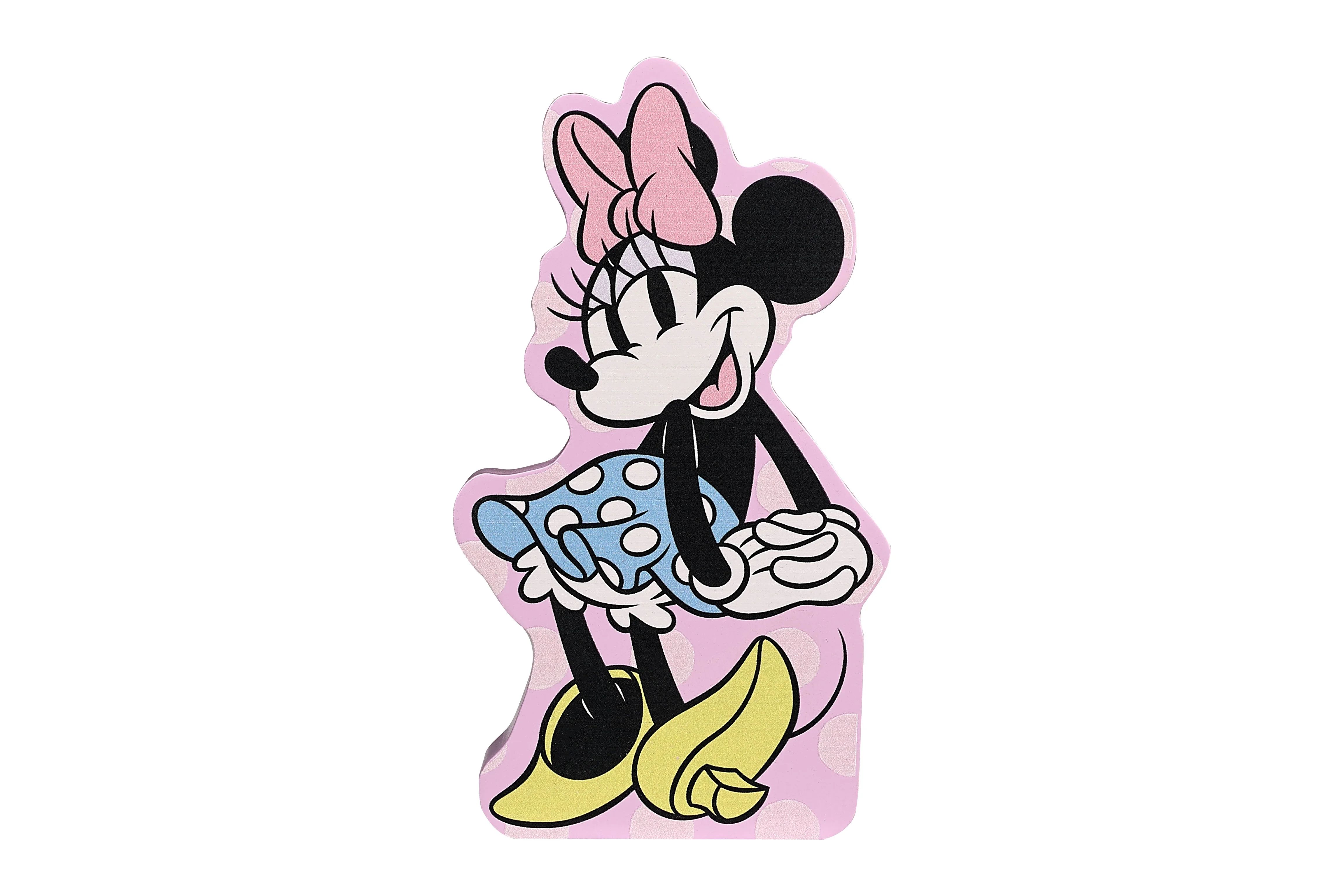 Disney Minnie Mouse Die-Cut MDF Block by POP Creations | Walmart (US)