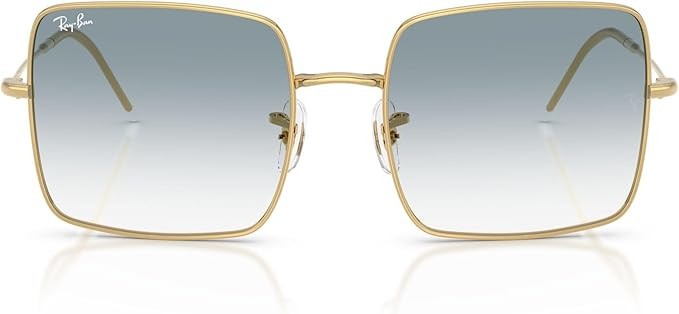 Ray-Ban Sunglasses for Women - 0RBR0104S Square Reversed, with Non-Polarized Lenses and Metal Gla... | Amazon (US)