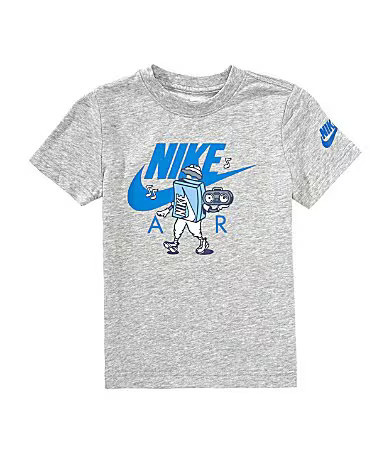 Nike Air Little Boys 4-7 Short-Sleeve Boxy T-Shirt - 6 | Dillard's