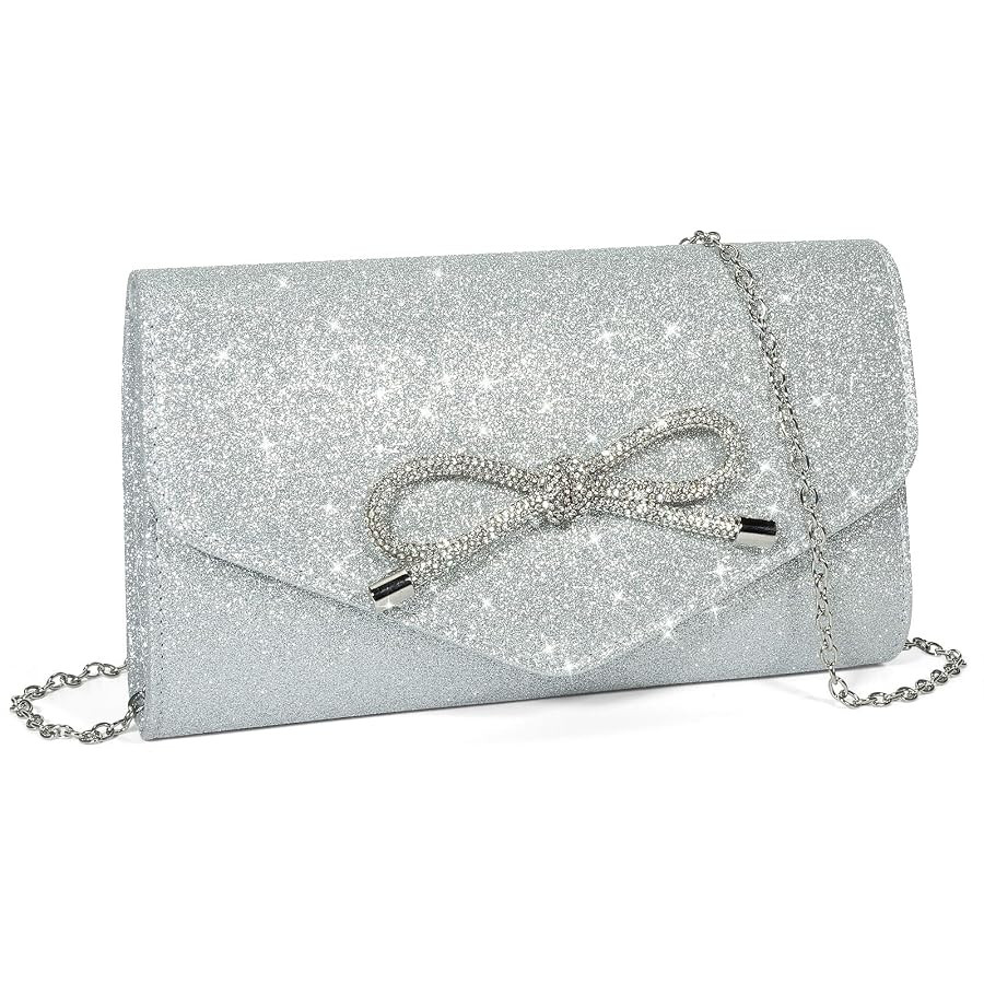 Evening Bag Clutch Purses for Women,Evening Clutch Party Shoulder Handbag Wedding Bag | Amazon (US)