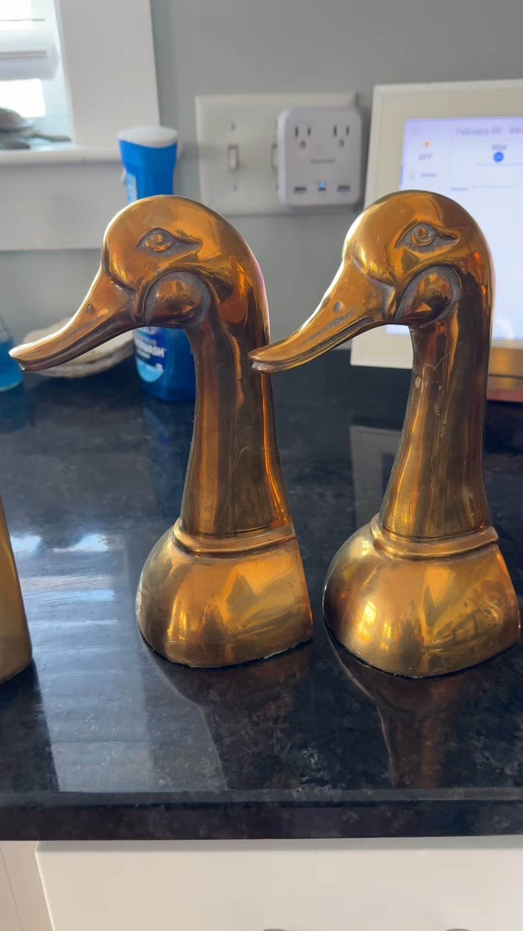 Thrift gods were on my side 🦆✨

I’ve been searching for vintage duck head bookends for YEARS and finally scored these on Facebook Marketplace for $30. A little Bar Keepers Friend polish later and they went from brassy to beautifully bright — the perfect statement piece for styled shelves.

If you love vintage home decor, brass accents, and curated thrift finds, I’ve linked similar duck bookends and my go-to polishing essential in my LTK 🤎

Tap to shop + save for your next thrift hunt!

#LTKhome #thrifteddecor #vintagebrass #shelfstyling #facebookmarketplacefinds

#LTKHome #LTKdayinmylife #LTKSaleAlert