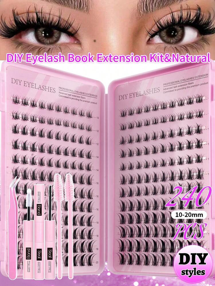 From$1.78

-34%$2.71Last 2 daysLast 2 days

XISHIYO 240pcs/24 Rows Cartoon Eyelashes Set, Include... | SHEIN