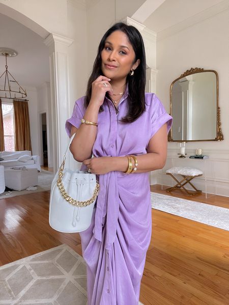 Not even a little ashamed of how much I wear this dress and how many colors I have it in!  Also, be sure to take 20% OFF my bag with code: HAUTE20
…
#easterdress #easter #springstyle #stevemaddendress #bucketbag #giginewyork #whitebag

#LTKwedding #LTKitbag #LTKstyletip
