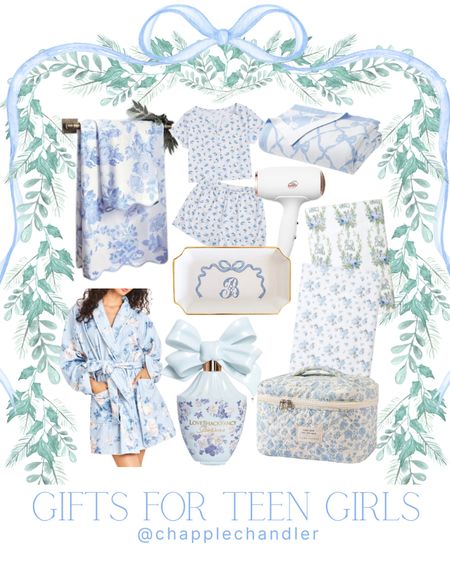 Blue and White Gifts for Teen Girls! Can I be a teen girl this Christmas? Put all of these on my wish list too!

Love shack fancy inspired gifts, gift ideas for teenagers, college girls, home and beauty gifts for grandmillennial preppy style

#LTKfamily #LTKfindsunder100 #LTKGiftGuide