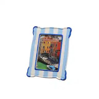 Blue & White 4" x 6" Ceramic Tabletop Frame by Ashland® | Michaels Stores